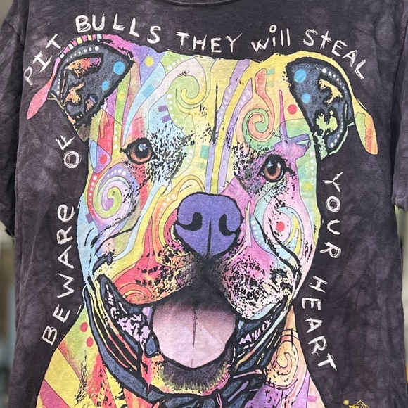 THE MOUNTAIN Pit Bull Lover T-Shirt - Picture 3 of 9